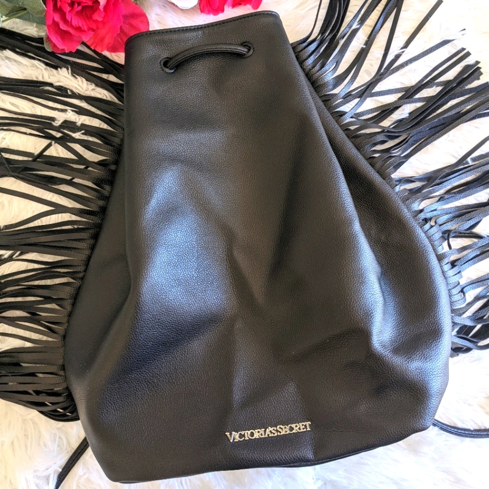 Victoria Secret faux leather backpack